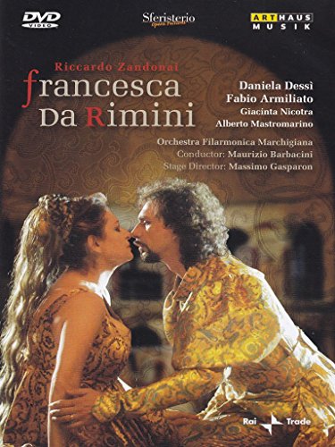 "DVD cover featuring a man and woman in ornate clothing embracing."