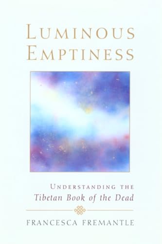 Book cover with abstract blue and white central image, gold lettering.