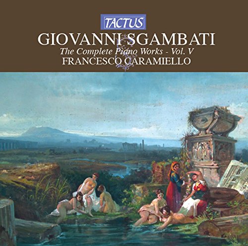 A CD cover featuring a painting of a building with tall trees.