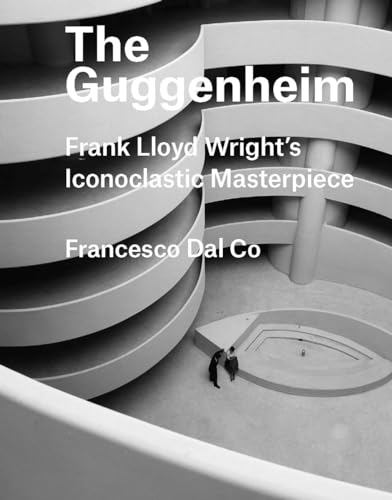 Book cover featuring the Guggenheim Museum’s spiral architecture and small figures.