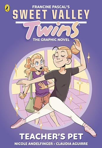 Sweet Valley Twins graphic novel cover featuring two young girls.
