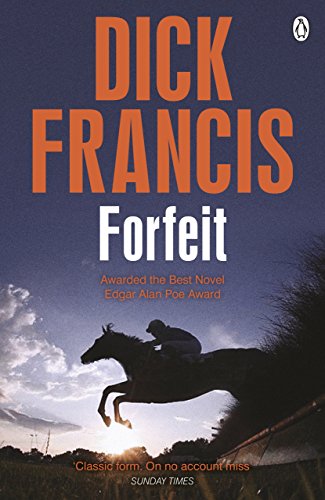 Book cover: "Forfeit" by Dick Francis, featuring a horse and rider jumping.