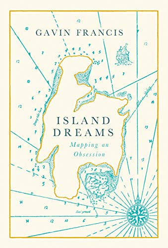 Book cover featuring a stylized nautical map of an island with a compass rose.