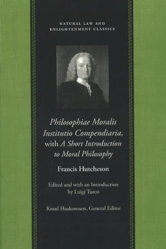 Green book cover with portrait of Francis Hutcheson and title in gold lettering.