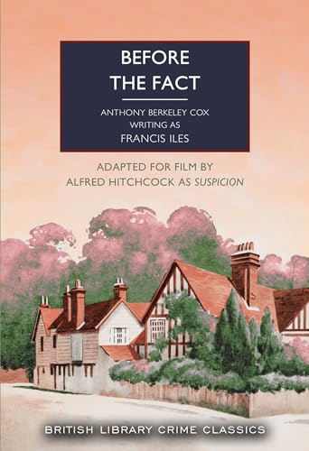Book cover for Before the Fact featuring a watercolor illustration of a country house.