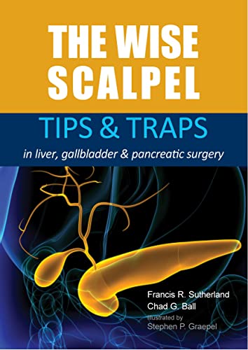 Medical textbook cover with yellow and blue design and anatomical illustration of pancreas.