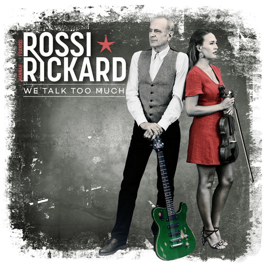 Francis Rossi and Hannah Rickard album cover with guitar and violin.