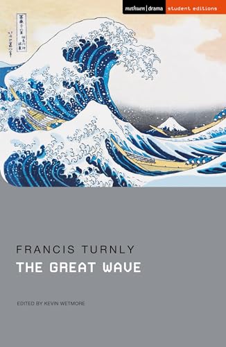 Book cover featuring a large blue wave with boats and Mount Fuji.