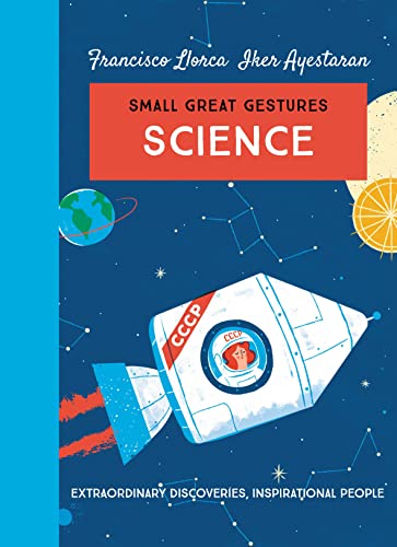 Book cover: "Science" with rocket, Earth, and sun illustrations.