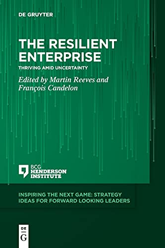 Green book cover with white text: "The Resilient Enterprise" and editor names.