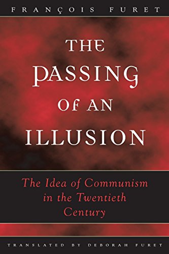 Book cover: “The Passing of an Illusion” with red textured background.