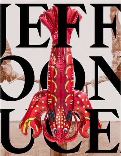 A shiny red lobster balloon centered on a book cover with large black text.