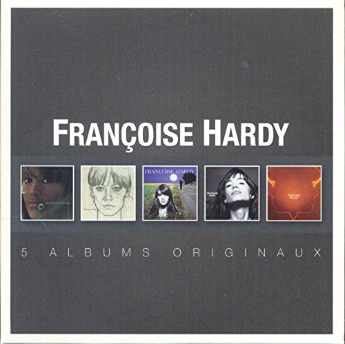 CD cover for Françoise Hardy’s “Original Album Series” with five album images.