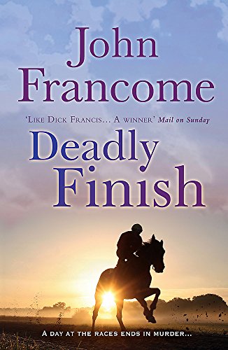 Book cover showing a silhouette of a jockey on horseback against a sunset sky.