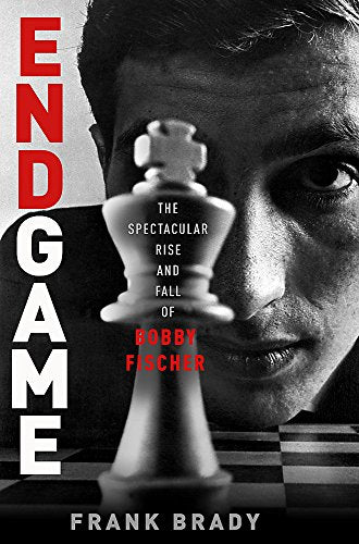 Book cover: “Endgame” featuring Bobby Fischer and a chess piece.