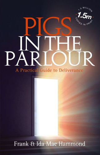 Book cover: "Pigs in the Parlour" with a bright doorway image.