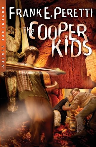 Book cover featuring three young people in a cave setting.