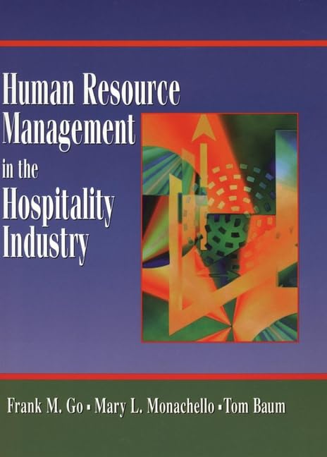 Book cover: “Human Resource Management in the Hospitality Industry.”