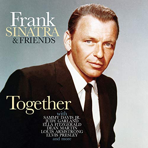 Frank Sinatra portrait album cover featuring names of collaborating artists.
