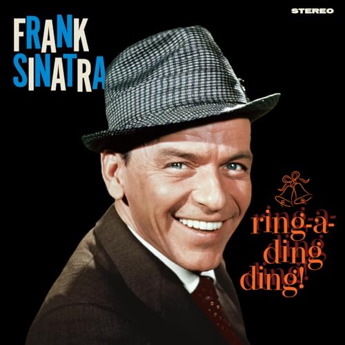 Frank Sinatra album cover featuring a smiling portrait in a hat.