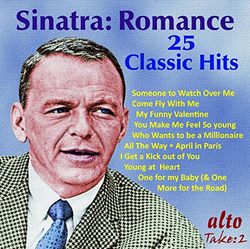 Frank Sinatra album cover featuring a portrait and song list.
