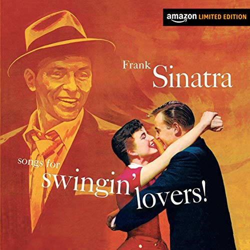 Frank Sinatra album cover: a couple dancing, Sinatra’s portrait behind.