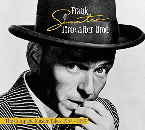 Frank Sinatra in a hat, album cover for "Time After Time" CD.