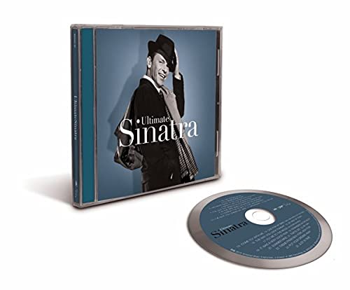 Frank Sinatra “Ultimate Sinatra” CD case with disc, featuring a portrait of Sinatra.