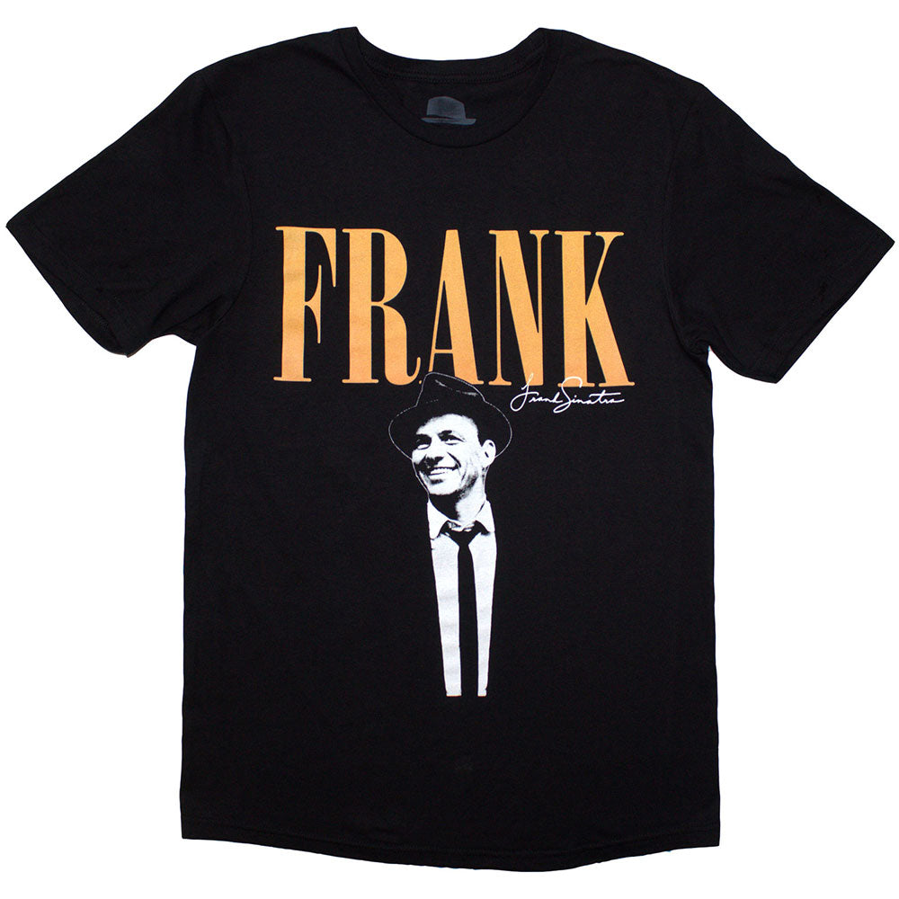 Unisex t-shirt featuring a portrait or graphic of Frank Sinatra.