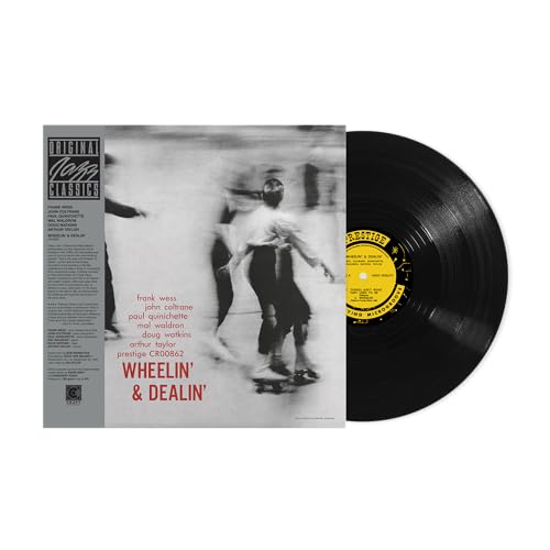 Jazz vinyl record featuring a blurred image of people skating.