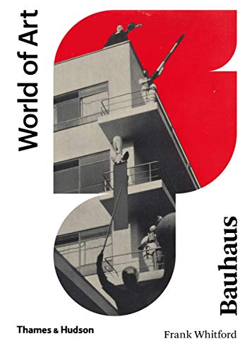 Book cover: Bauhaus architecture with red and black graphic elements.