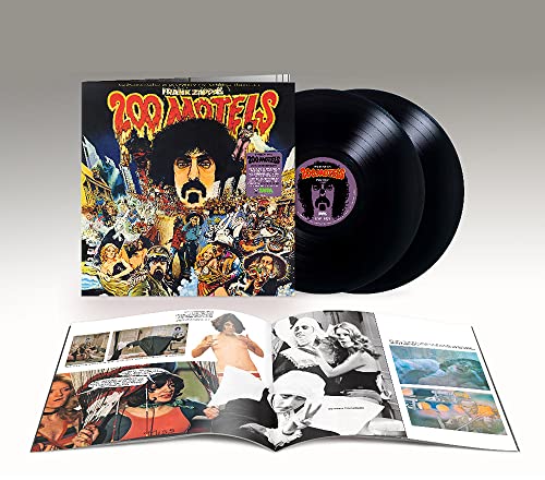 Frank Zappa’s “200 Motels” 50th anniversary vinyl soundtrack with booklet.