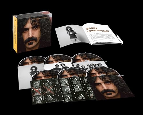 Frank Zappa "Apostrophe(')" CD box set with portrait and discs.