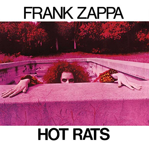 Album cover showing a person with red hair emerging from a pink swimming pool.