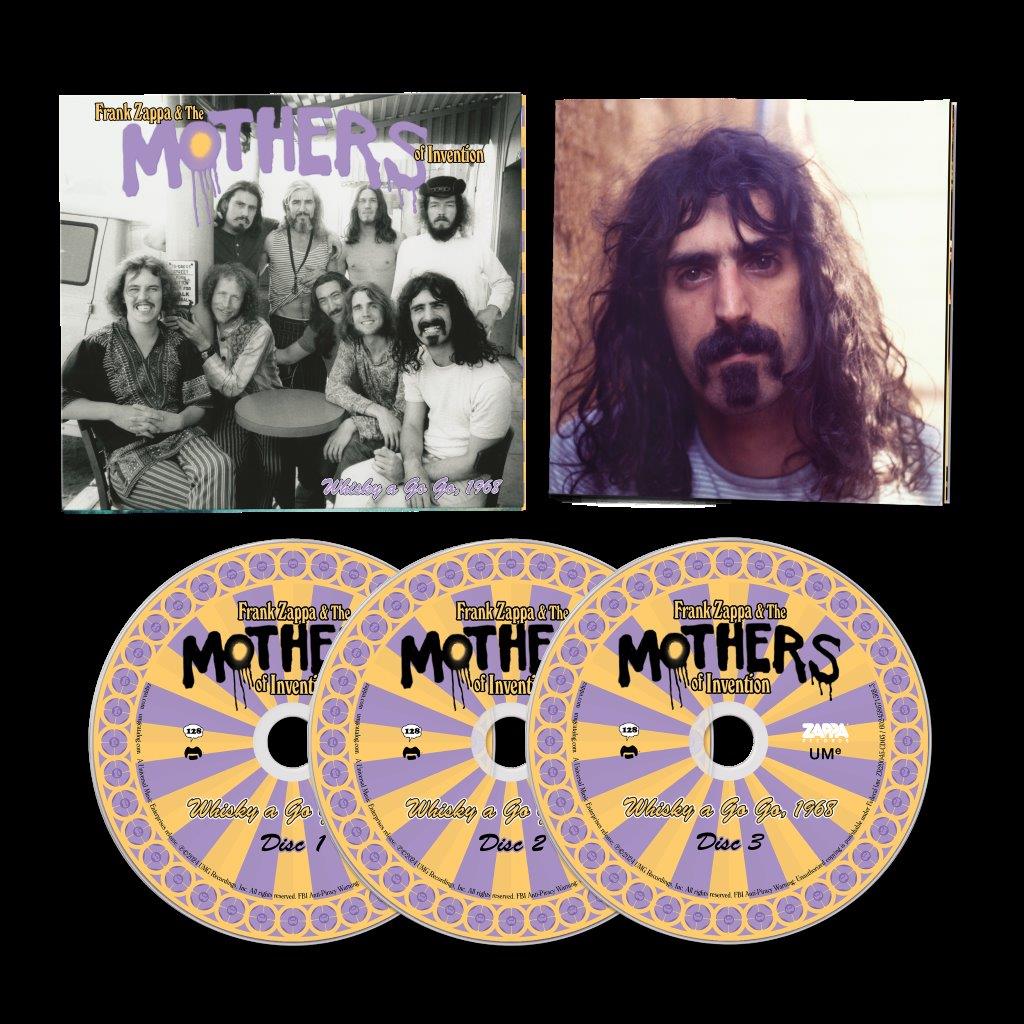 Frank Zappa & The Mothers of Invention "Live At The Whisky A Go Go" CD.