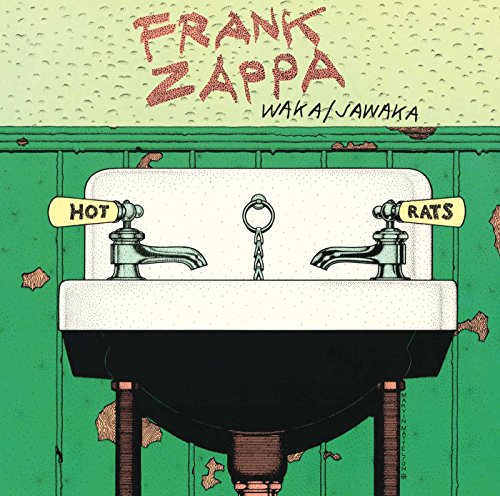 Frank Zappa’s “Waka/Jawaka” album cover: a bathroom sink with faucets and rats.