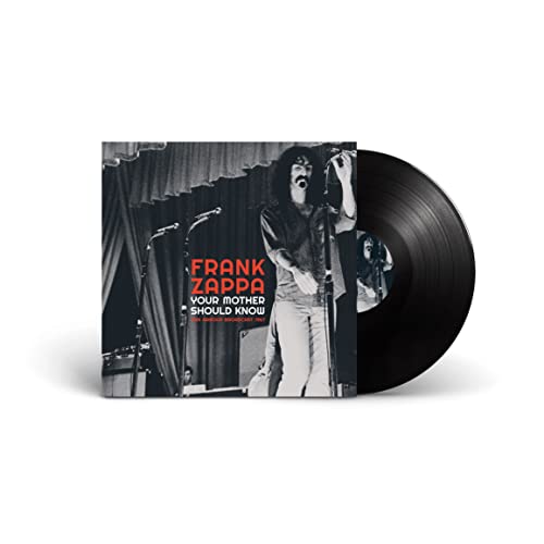 Frank Zappa album "Your Mother Should Know" vinyl record and cover.