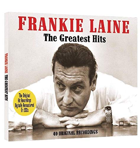 CD cover featuring a black and white portrait of Frankie Laine.