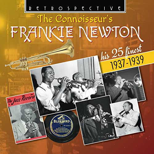 CD cover for Frankie Newton jazz compilation, 1937-1939, with photos.