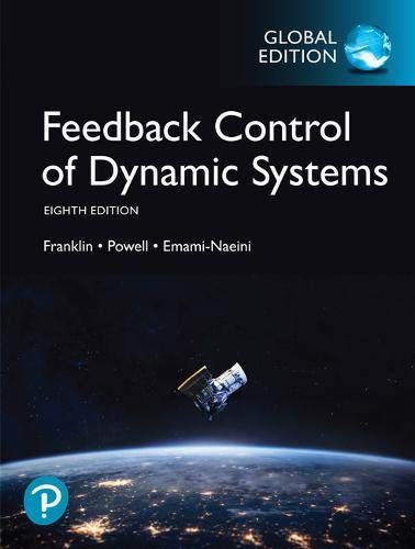 Textbook cover titled Feedback Control of Dynamic Systems with a satellite above Earth.