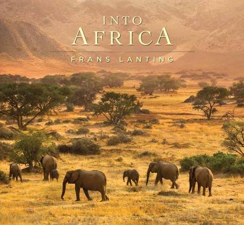 Book cover: African savanna landscape with a herd of elephants.