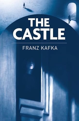 Book cover for "The Castle" by Franz Kafka, featuring a shadowy archway.