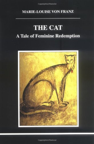 Book cover titled The Cat featuring an illustration of a cat on gold background.