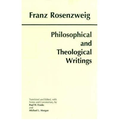Book cover: "Philosophical and Theological Writings" by Franz Rosenzweig.