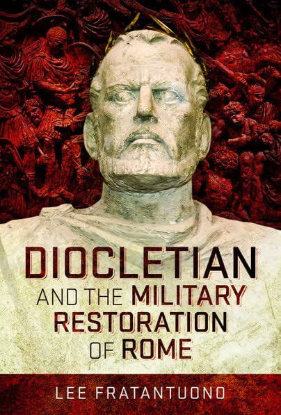 Book cover featuring a bust of Diocletian and Roman soldiers.