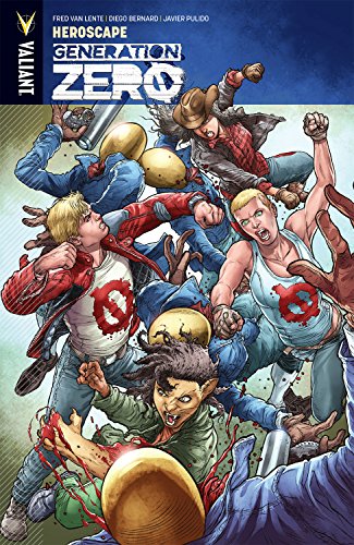 Comic book cover depicting a chaotic fight scene with robotic heads.