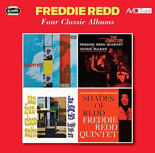CD cover for Freddie Redd’s four classic jazz albums, featuring album art.