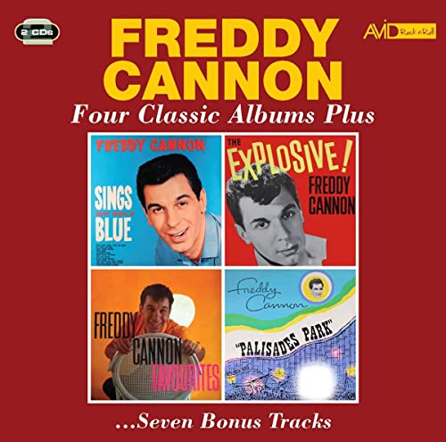 CD cover for Freddy Cannon’s “Four Classic Albums Plus” compilation.