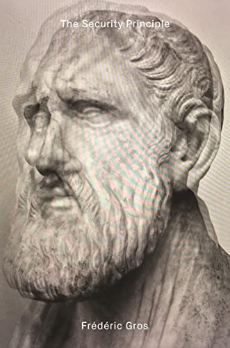 Book cover featuring a bust of a bearded man in stone.