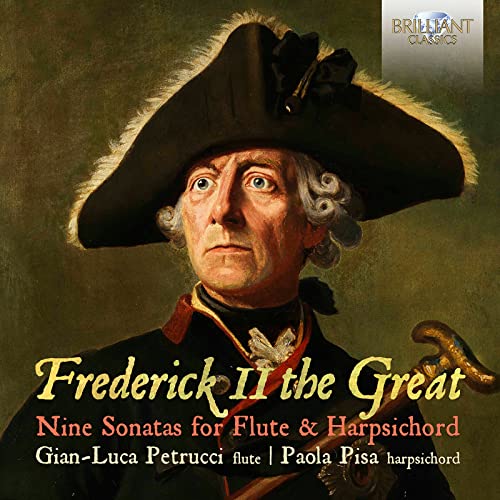 CD cover featuring a portrait of Frederick II the Great in military attire.